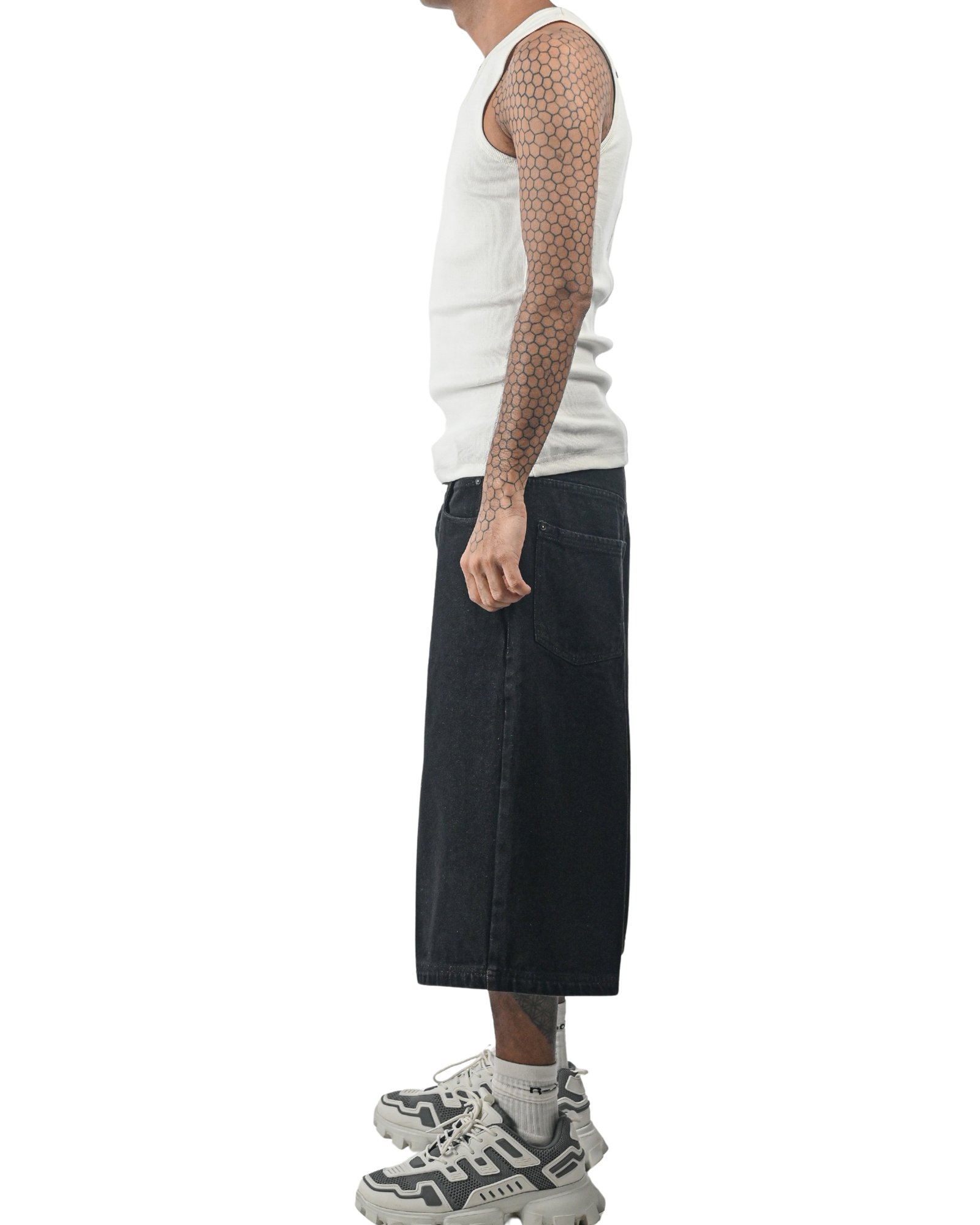 Men's denim shorts